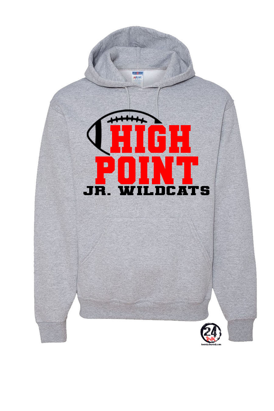 High Point Football Design 2 Hooded Sweatshirt