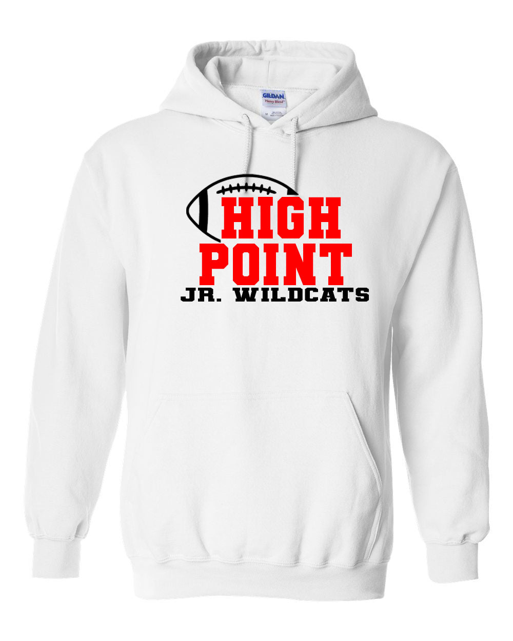 High Point Football Design 2 Hooded Sweatshirt