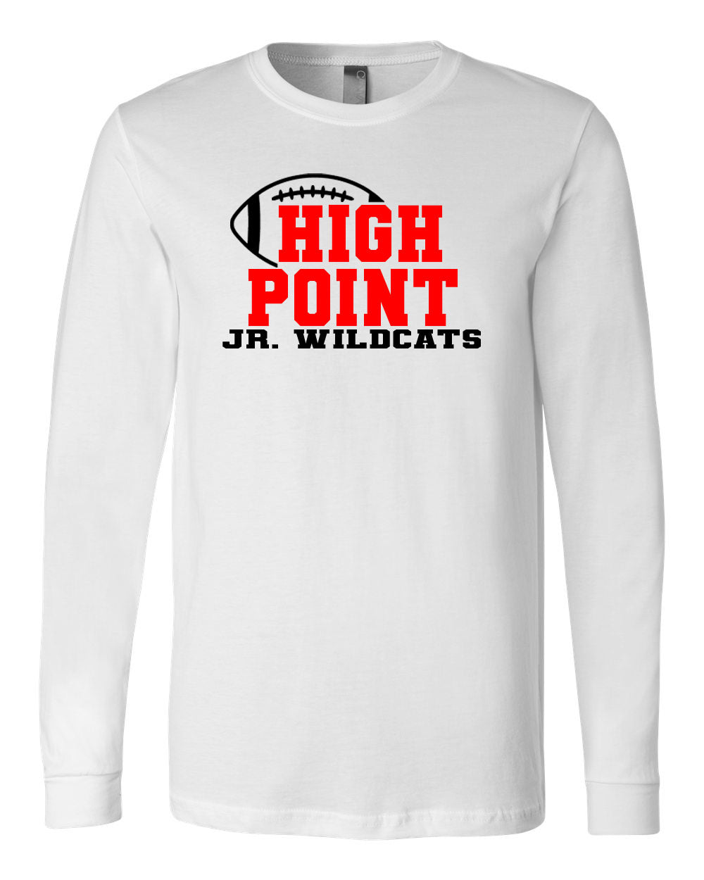 High Point Football Design 2 Long Sleeve Shirt