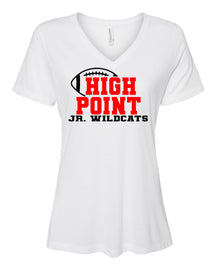 High Point Football Design 2 V-neck T-Shirt