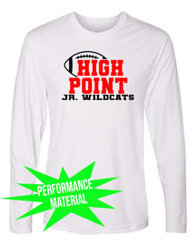 High Point Football Performance Material Design 2 Long Sleeve Shirt