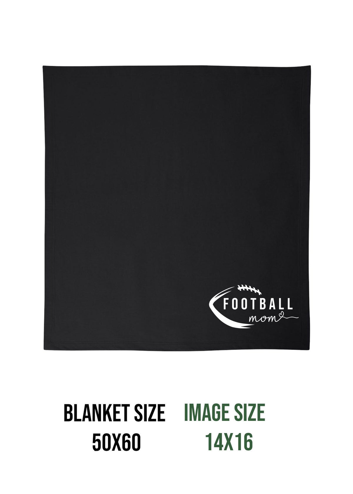 High Point Football Design 5 Blanket