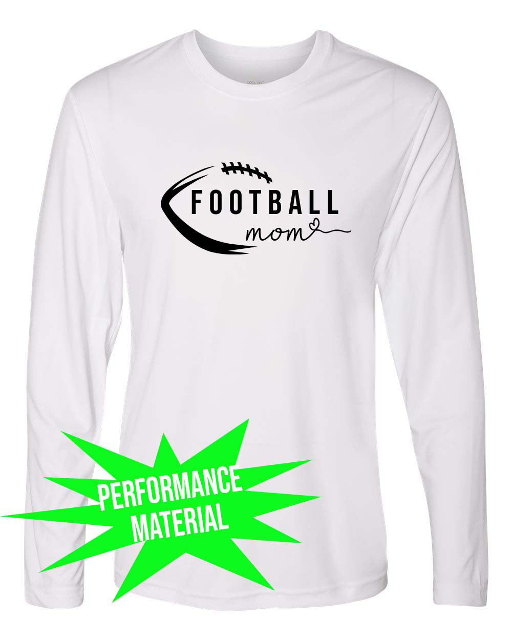 High Point Football Performance Material Design 5 Long Sleeve Shirt