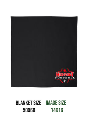 High Point Football Design 6 Blanket