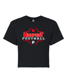 High point Football design 6 Crop Top