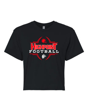 High point Football design 6 Crop Top