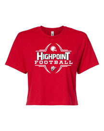 High point Football design 6 Crop Top