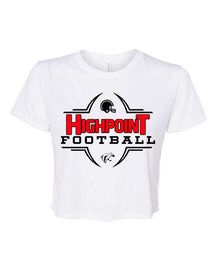 High point Football design 6 Crop Top