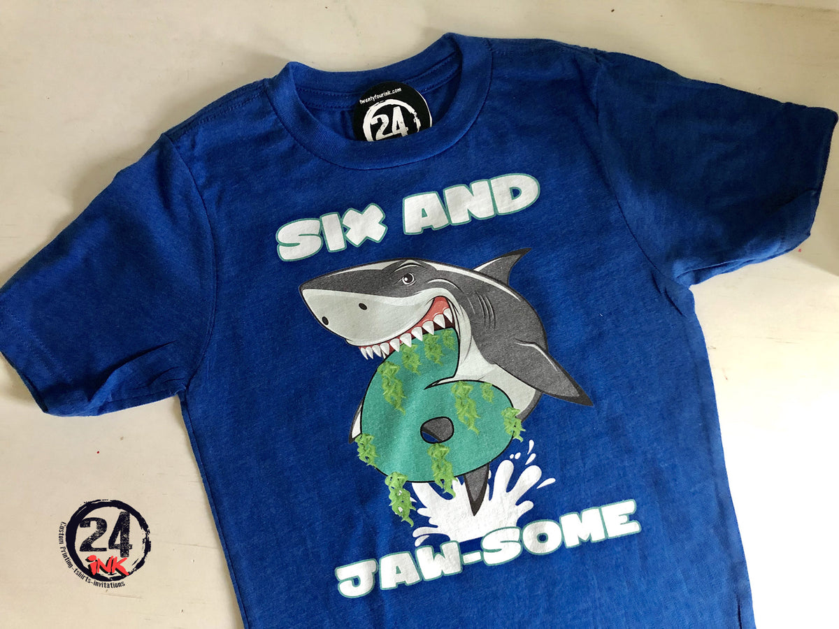 Shark Birthday Shirt