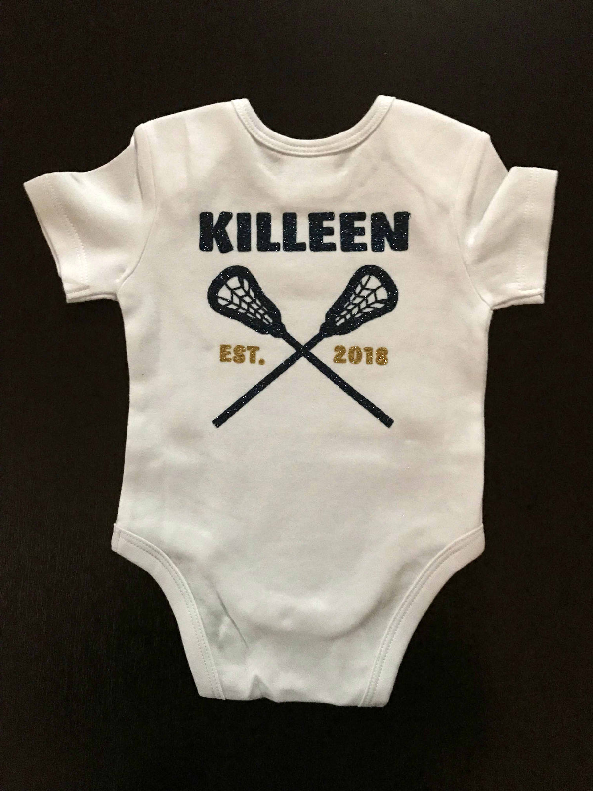 Lacrosse Personalized Shirt or bodysuit