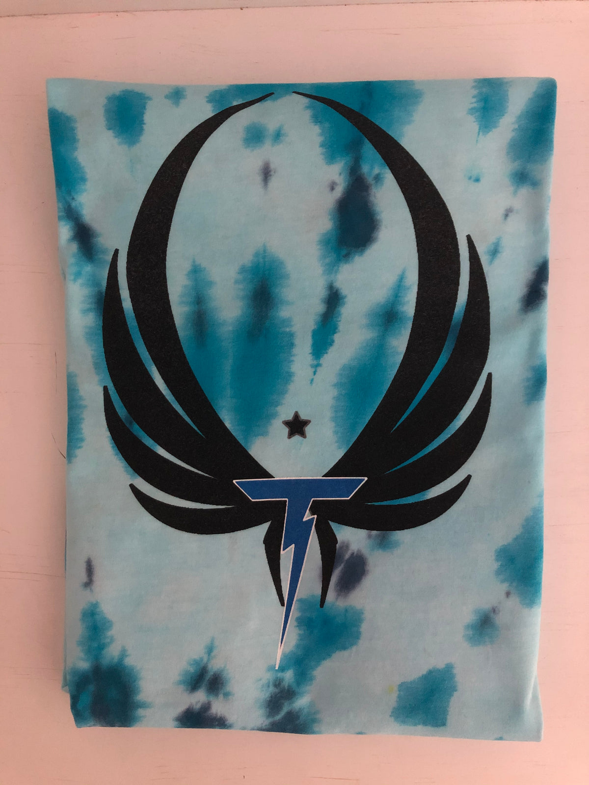 Titan Wing Logo Tie Dye t-shirt