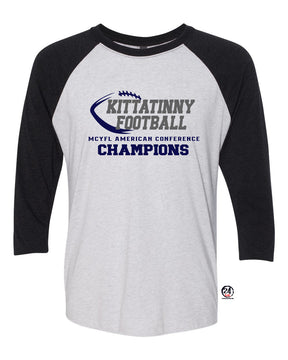 Kittatinny Football Champs raglan shirt