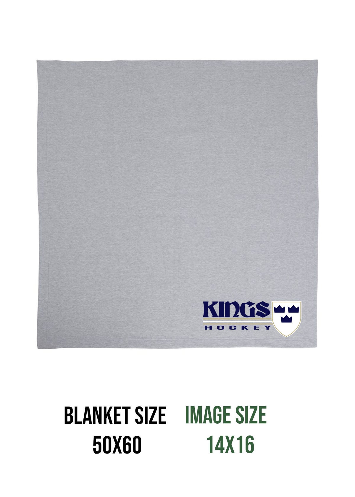 Kings Hockey Design 3 Blanket