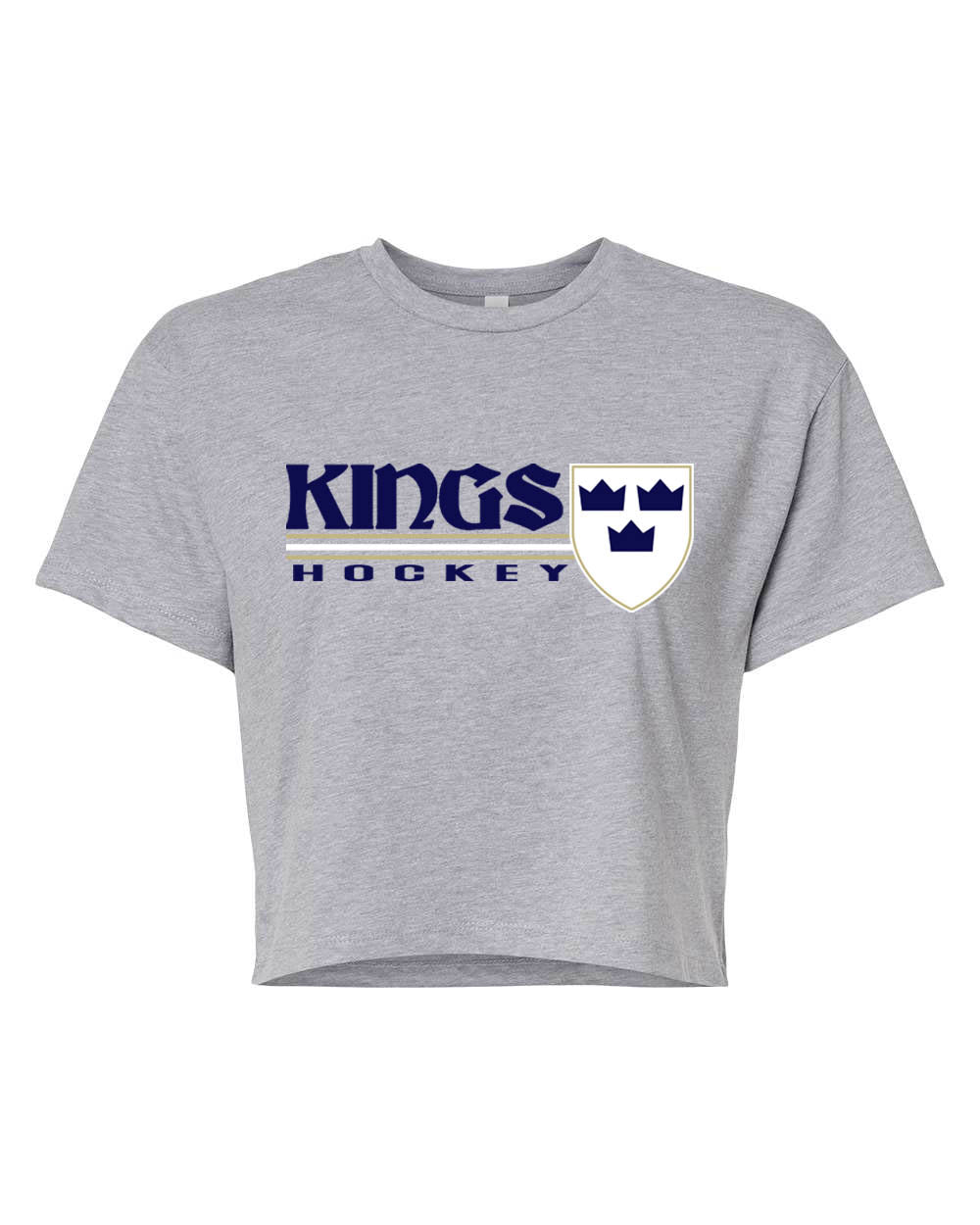 Kings Hockey Design 3 crop top