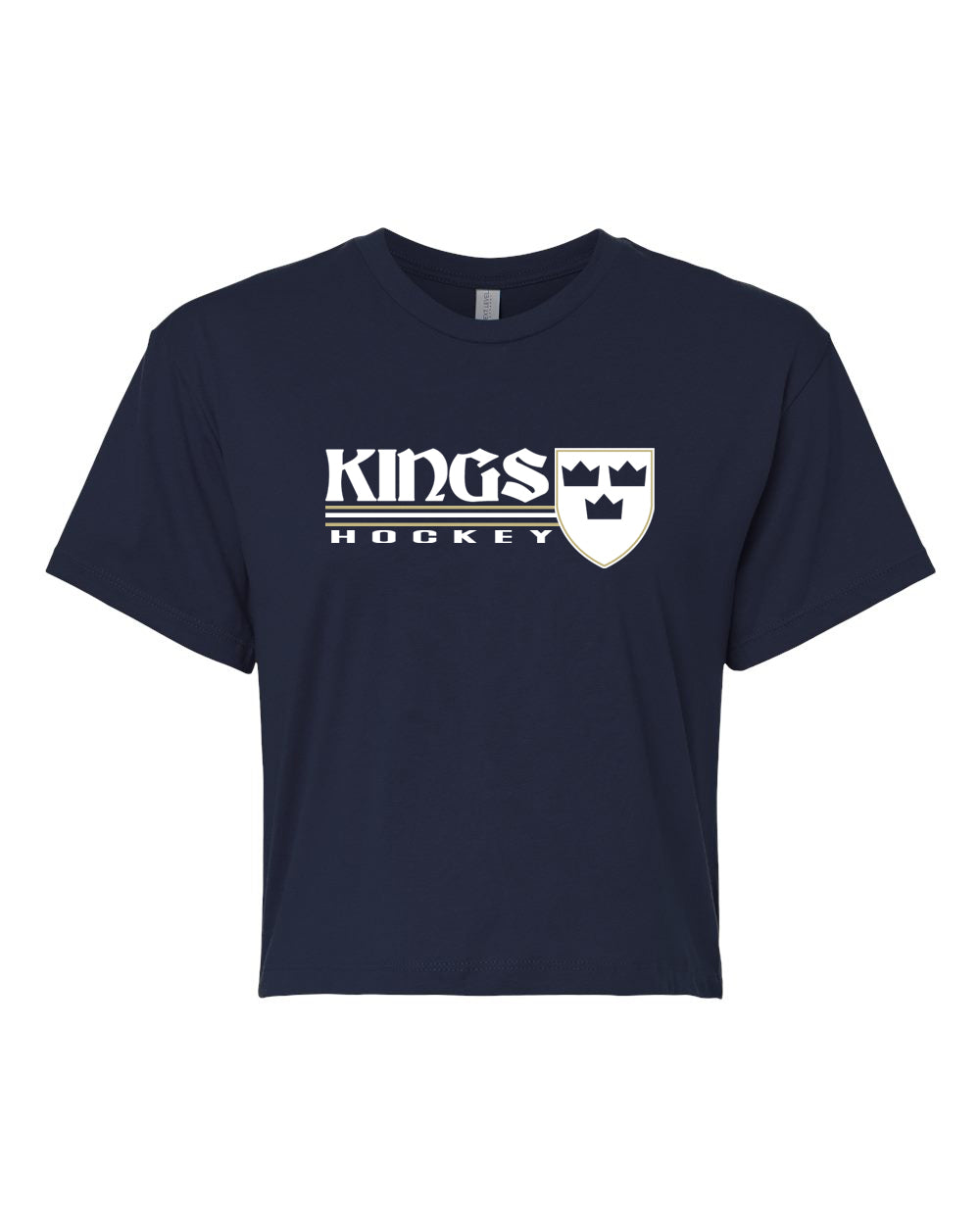 Kings Hockey Design 3 crop top