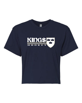 Kings Hockey Design 3 crop top