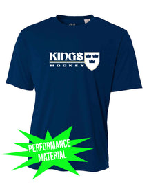 Kings Hockey Performance Material design 3 T-Shirt