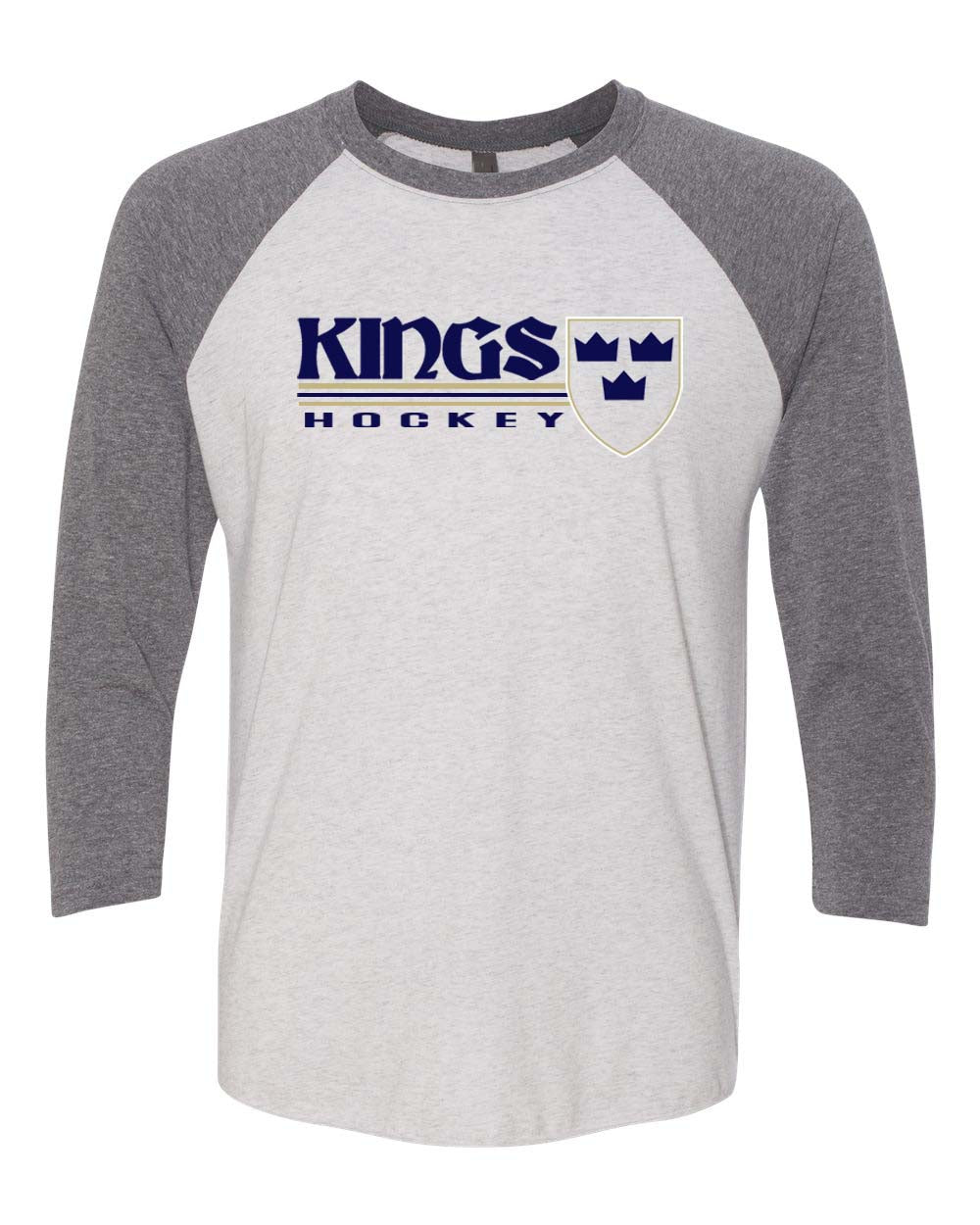 Kings Hockey Design 3 raglan shirt