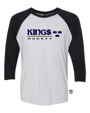 Kings Hockey Design 3 raglan shirt