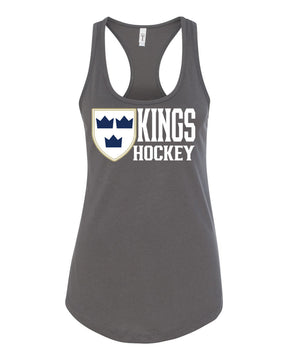 Kings Hockey Design 4 Racerback Tank Top