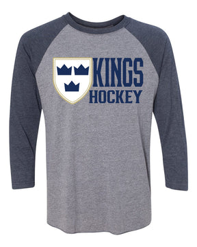 Kings Hockey Design 4 raglan shirt