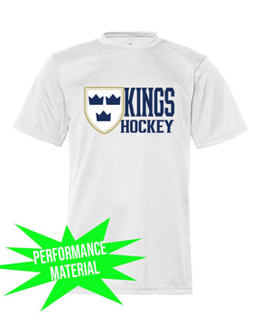Kings Hockey Performance Material design 4 T-Shirt