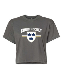 Kings Hockey Design 5 crop top