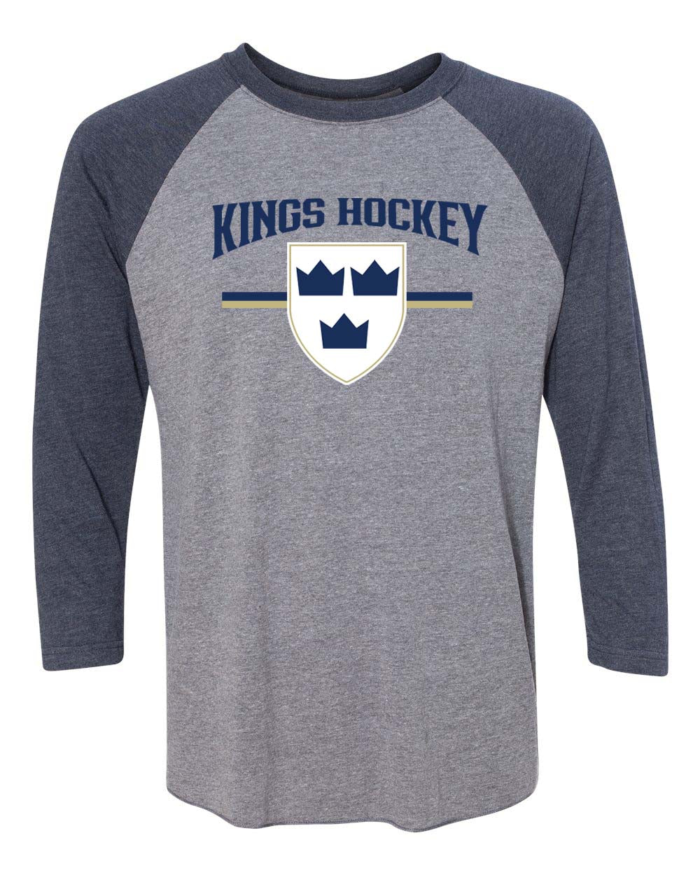 Kings Hockey Design 5 raglan shirt