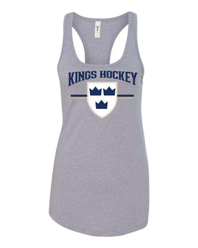 Kings Hockey Design 5 Racerback Tank Top