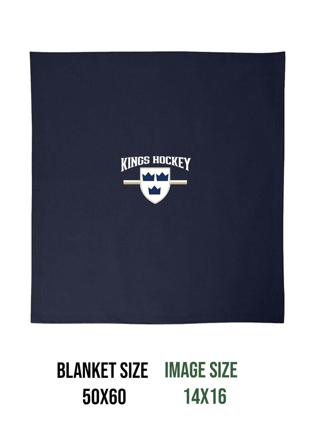 Kings Hockey Design 5 Blanket