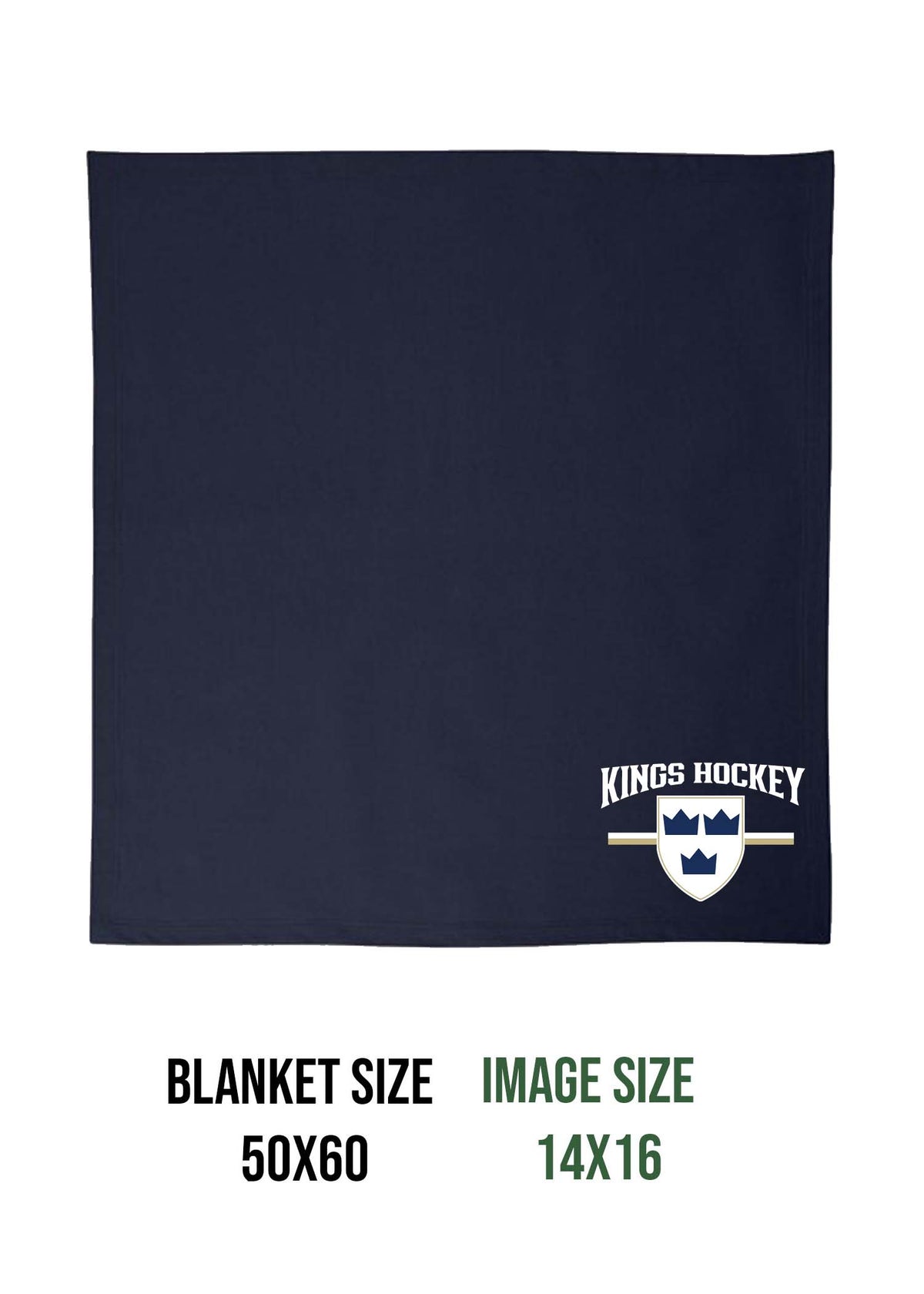 Kings Hockey Design 5 Blanket