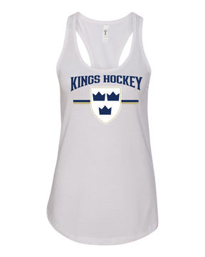 Kings Hockey Design 5 Racerback Tank Top