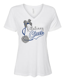 Kittatinny Cheer Design 2 V-neck T-Shirt