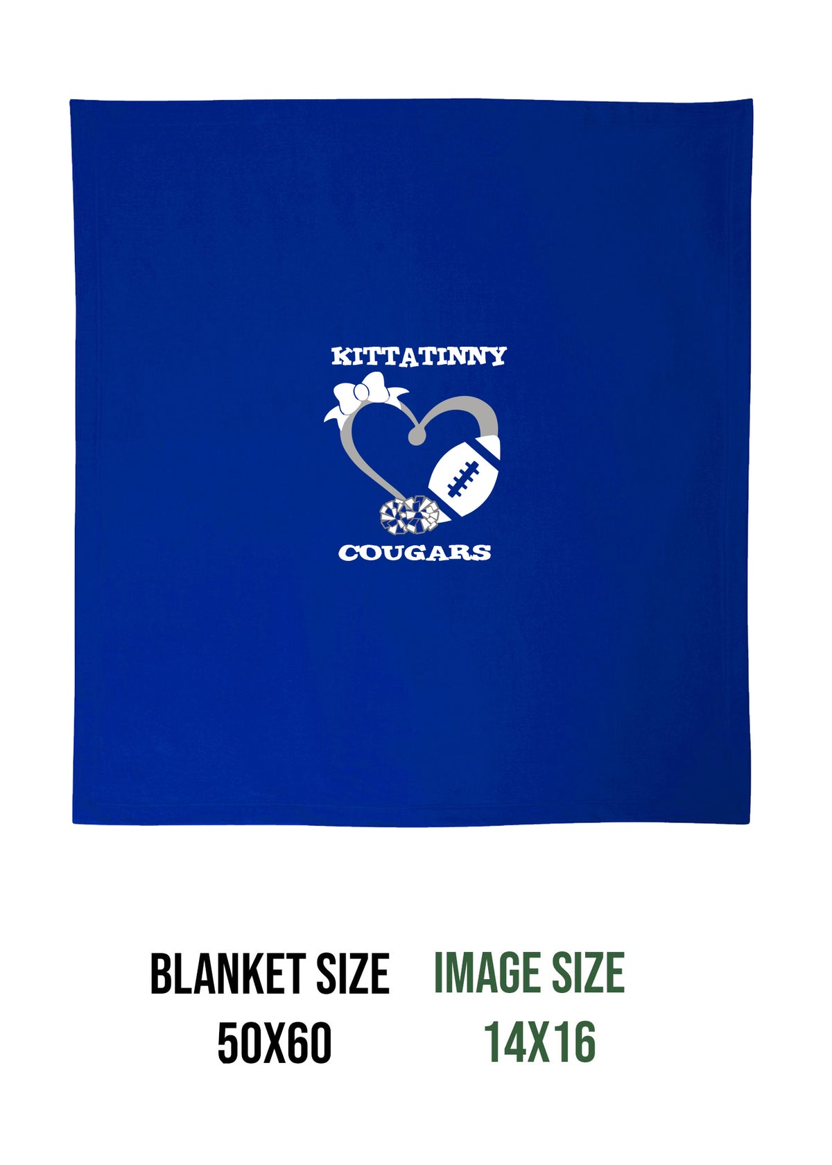 Kittatinny Cheer Design 3 Blanket