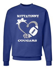 Kittatinny Cheer Design 3 non hooded sweatshirt