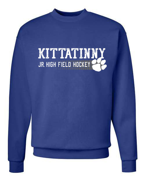 Kittatinny Jr High Field Hockey Design 3 non hooded sweatshirt
