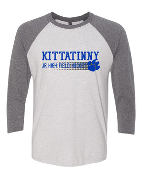 Kittatinny Jr Field Hockey Design 3 raglan shirt