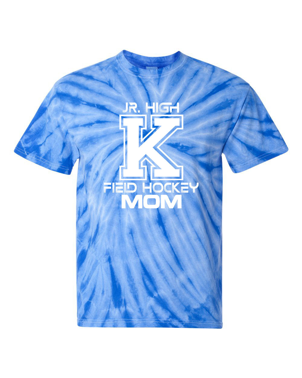 Kittatinny Jr. High Field Hockey Design 4 Tie Dye t-shirt