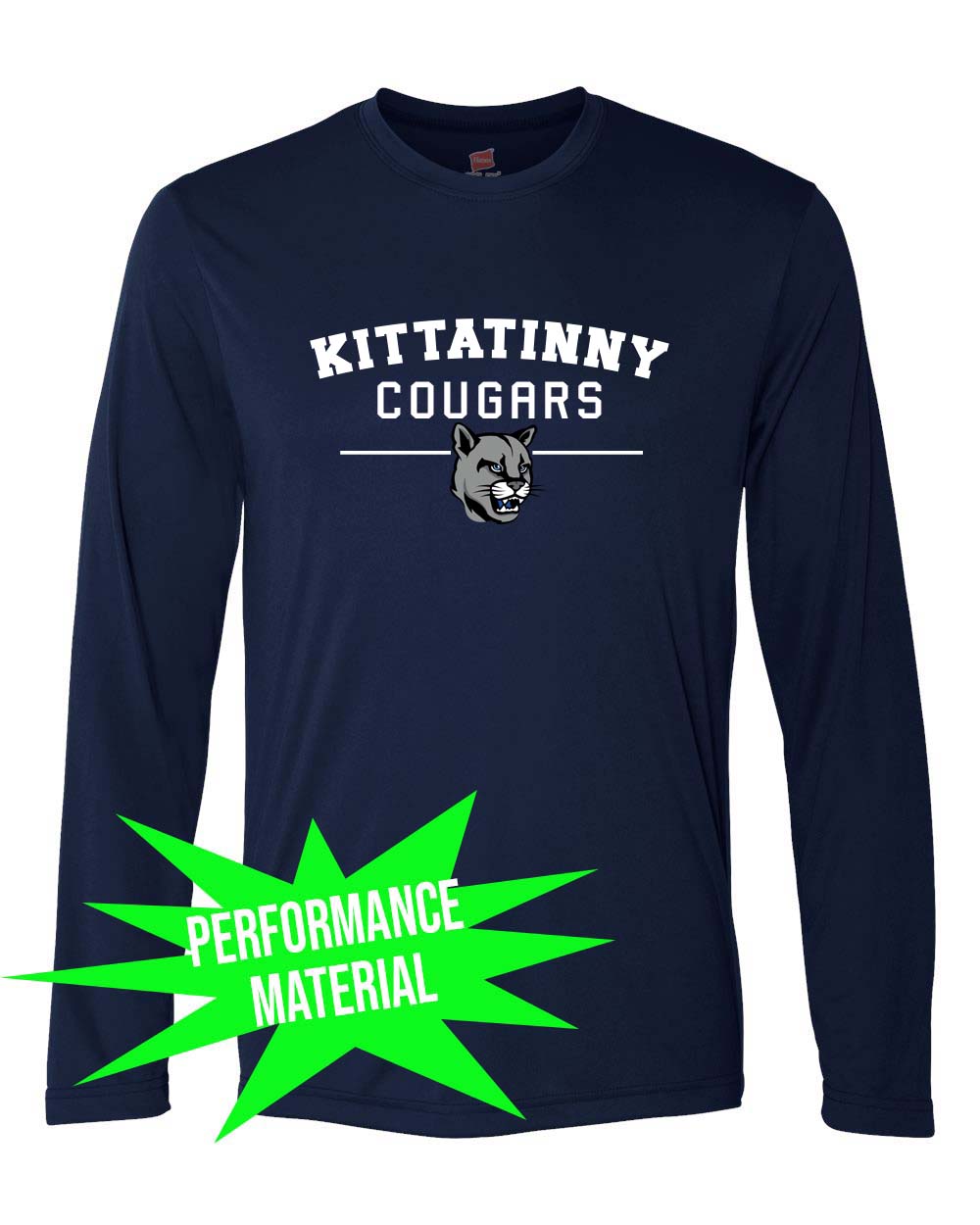 KRHS Performance Material Design 4 Long Sleeve Shirt