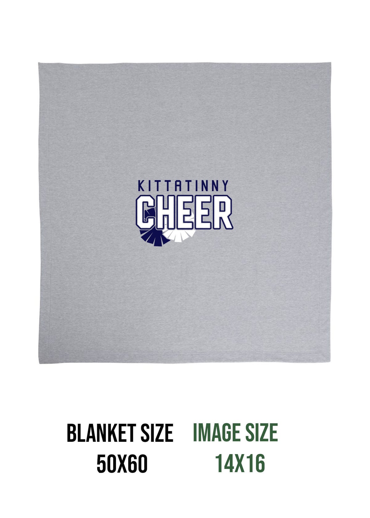 Kittatinny Cheer Design 4 Blanket