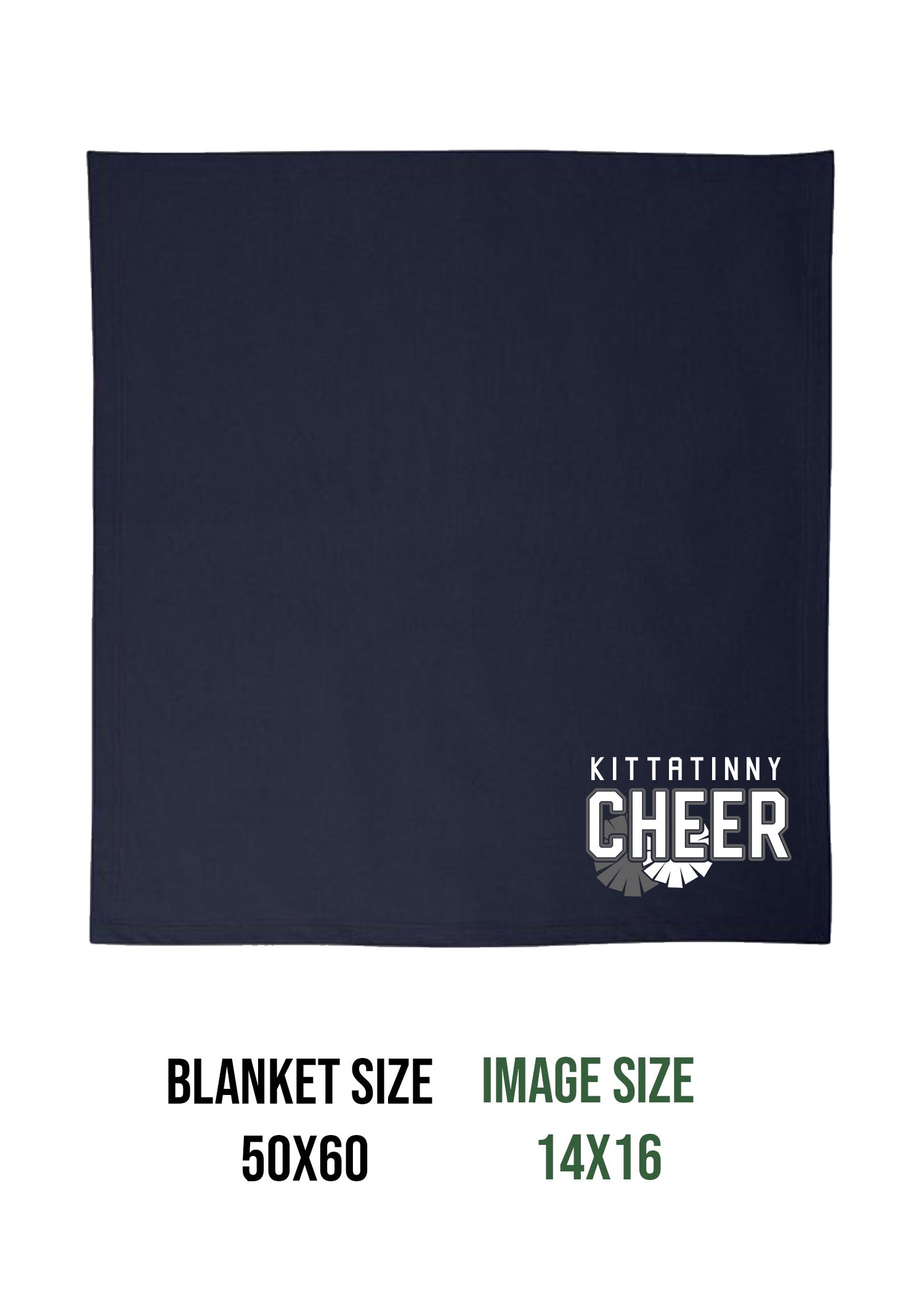 Kittatinny Cheer Design 4 Blanket