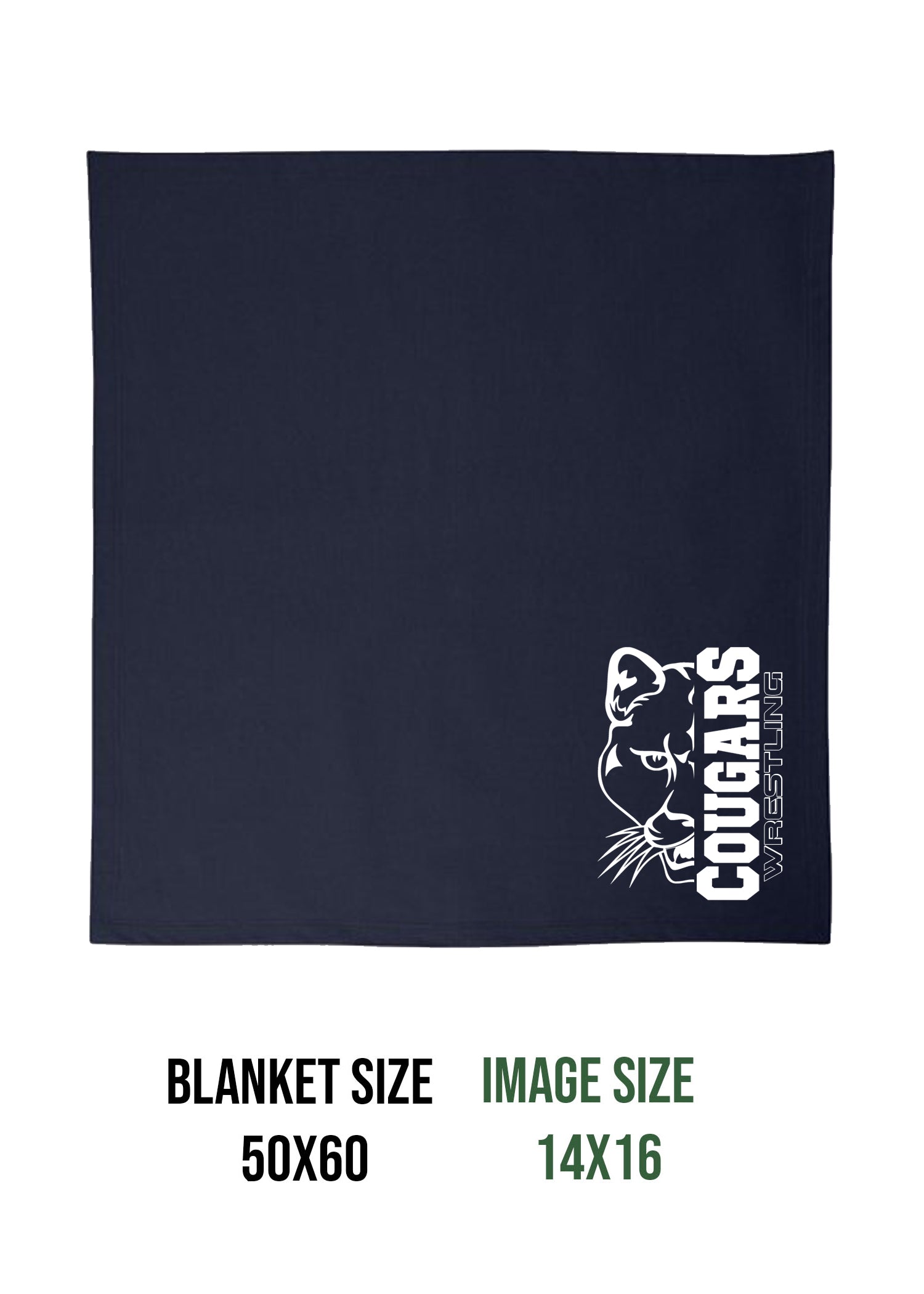 Kitattinny Wrestling Design 1 Blanket