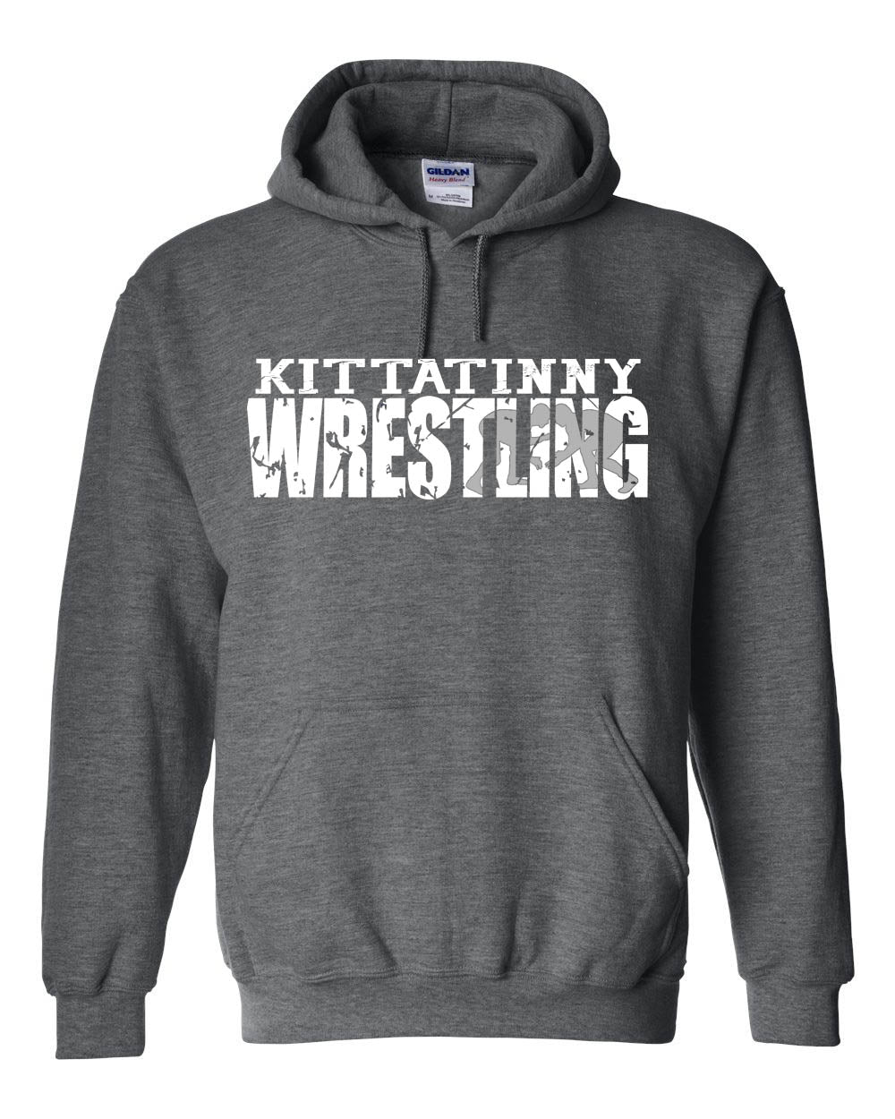 Kittatinny Wrestling Design 2 Hooded Sweatshirt
