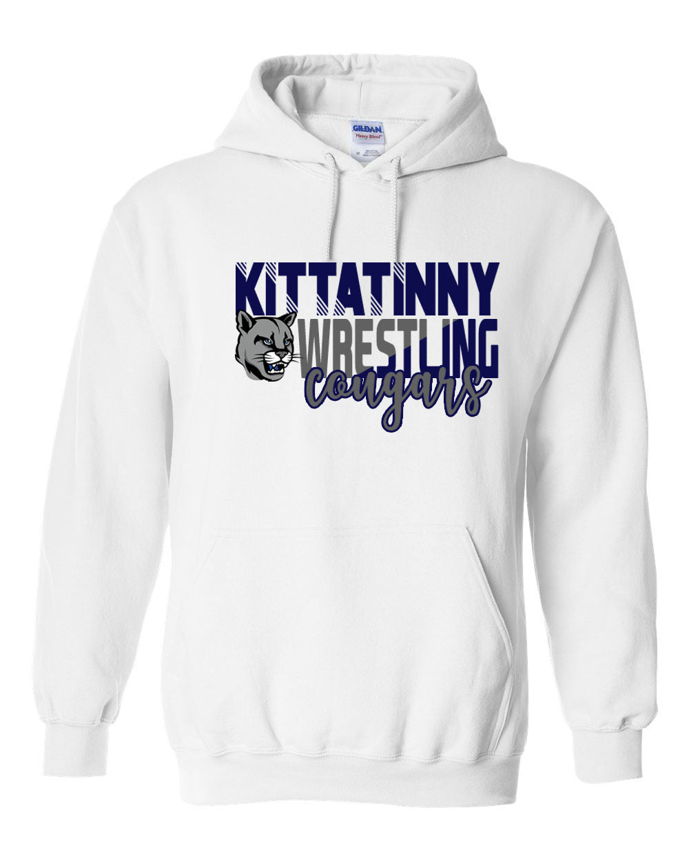 Kittatinny Wrestling Design 4 Hooded Sweatshirt