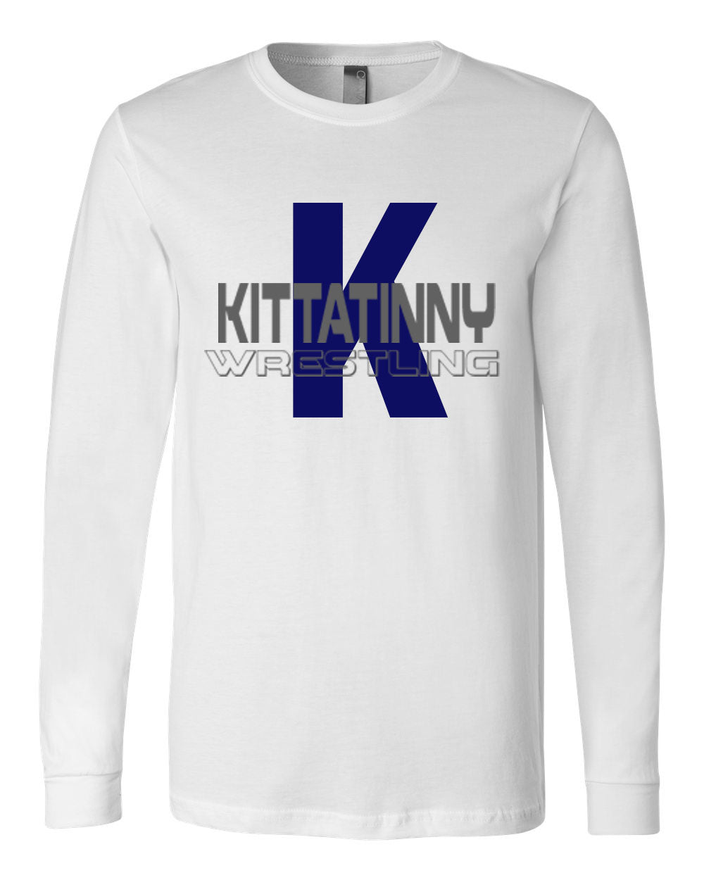 Kittatinny youth wrestling Design 5 Long Sleeve Shirt