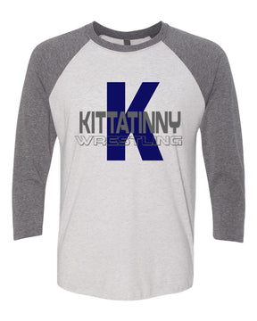 Kittatinny Wrestling Design 5 raglan shirt