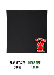 Montage school Design 2 Blanket