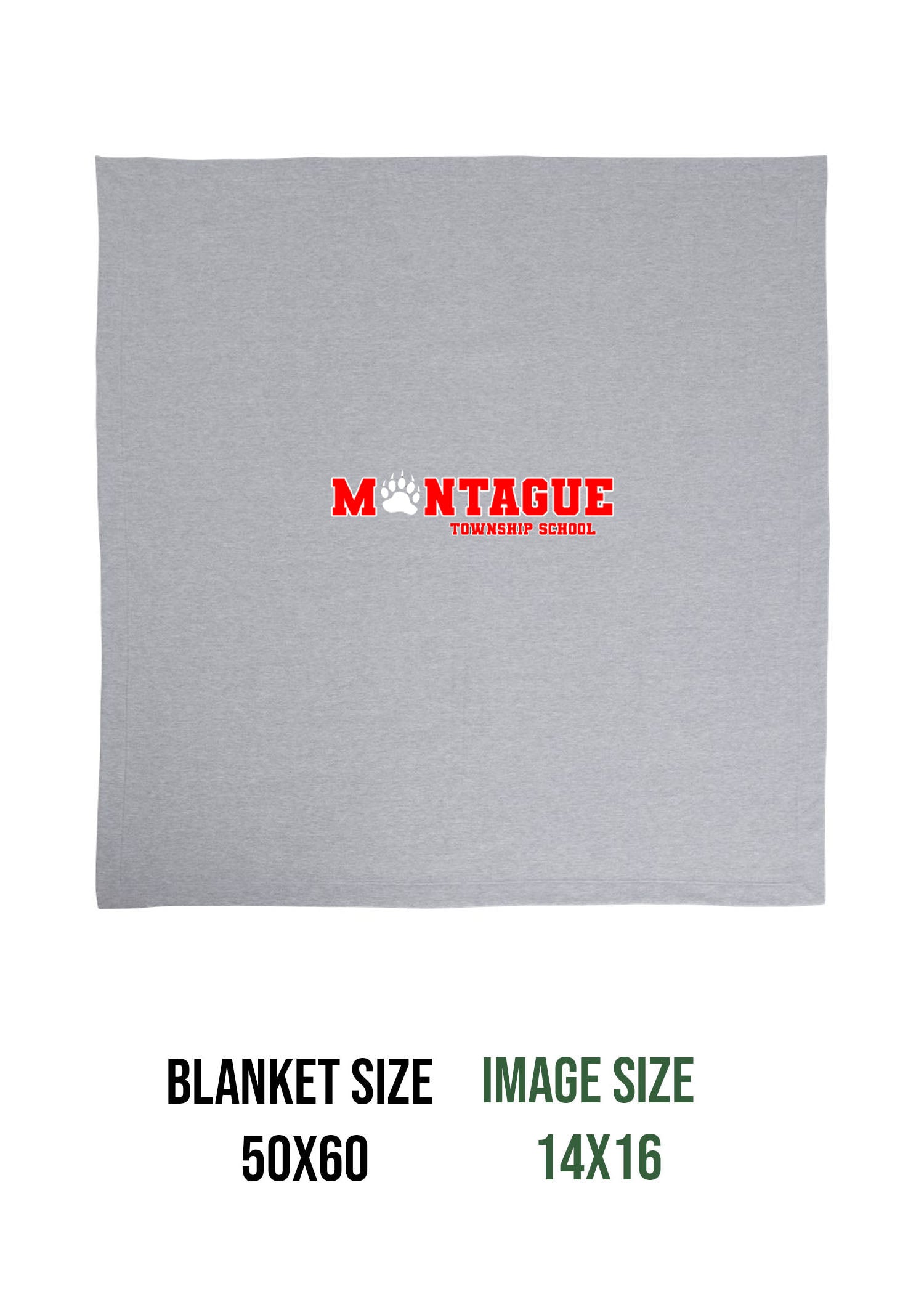 Montage school Design 4 Blanket