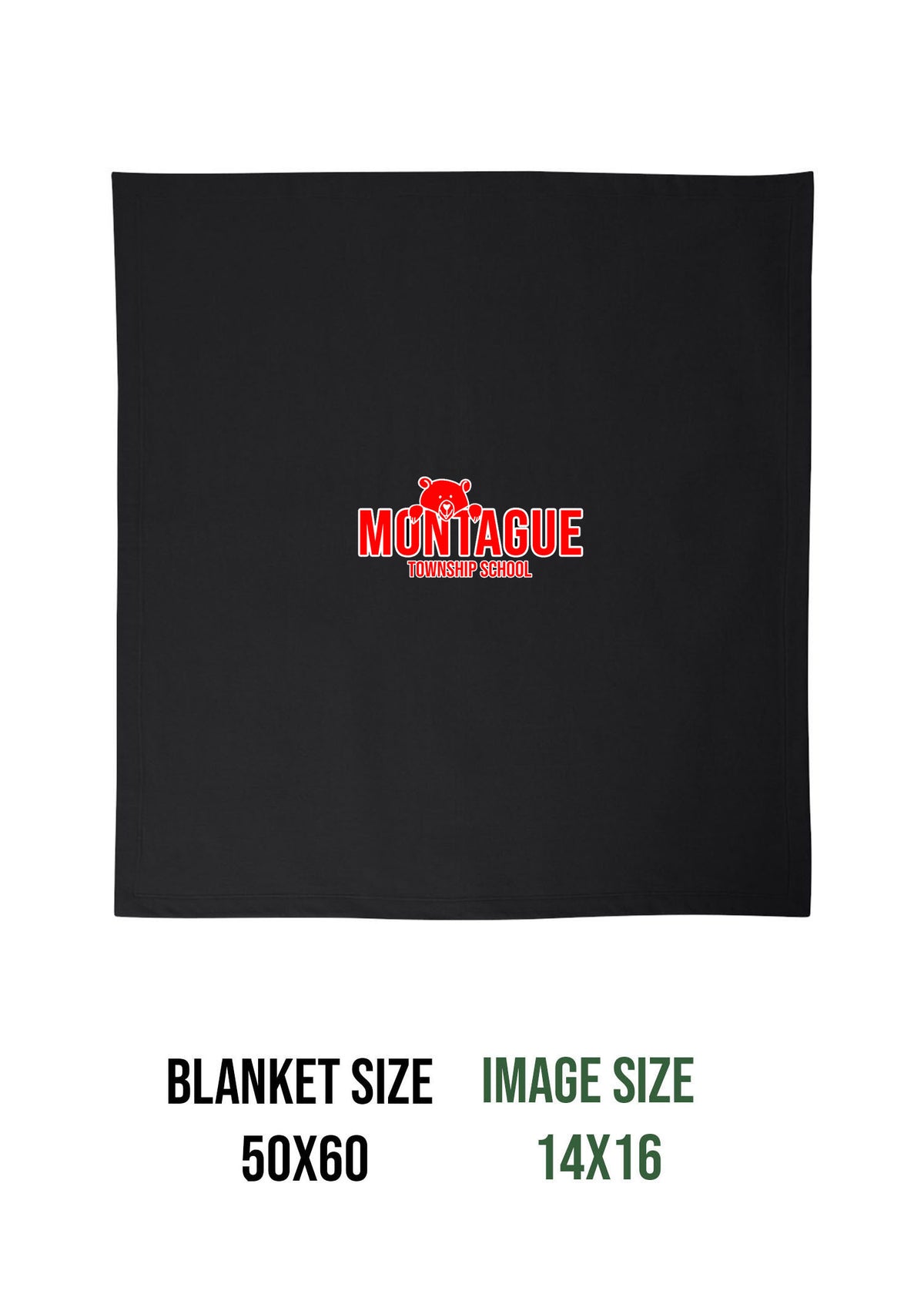 Montage school Design 5 Blanket