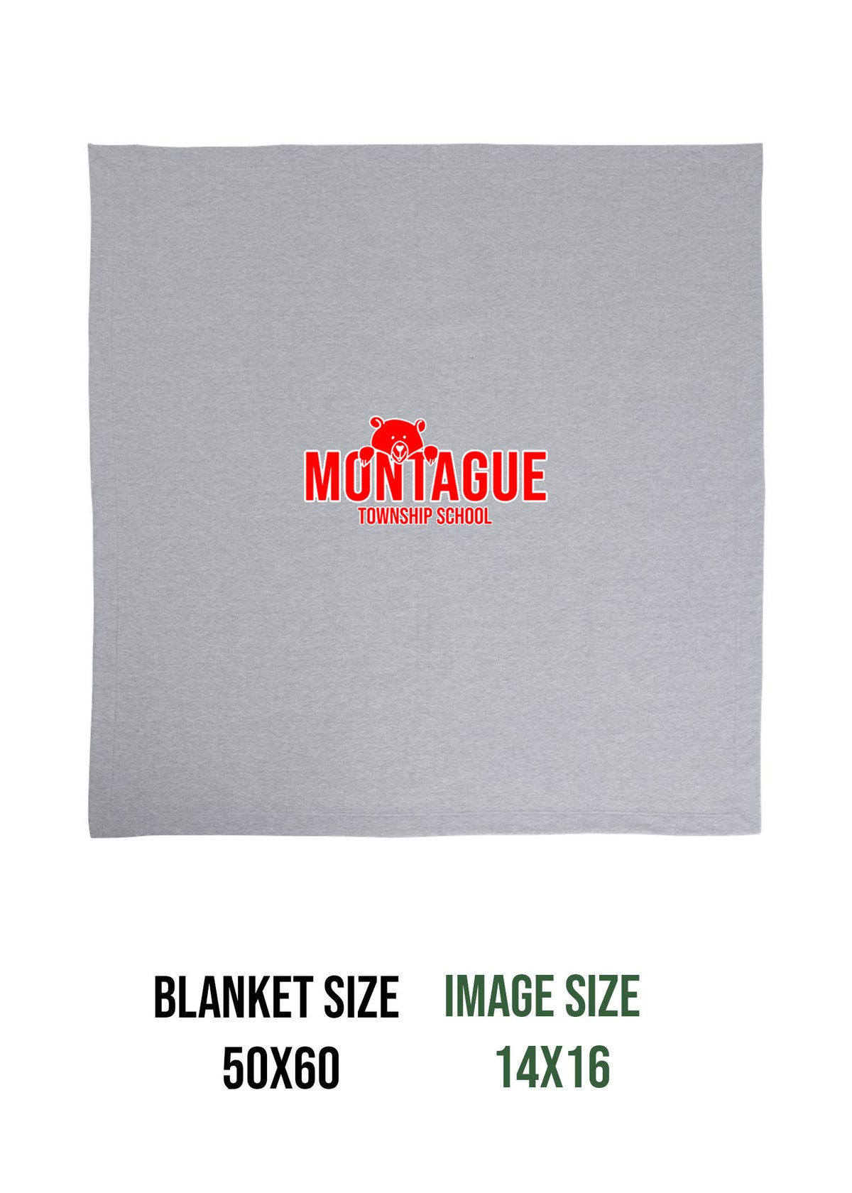 Montage school Design 5 Blanket